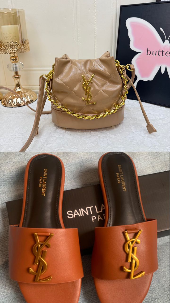 Coach Matching Bag & Sandals Set – Available in Multiple Colors