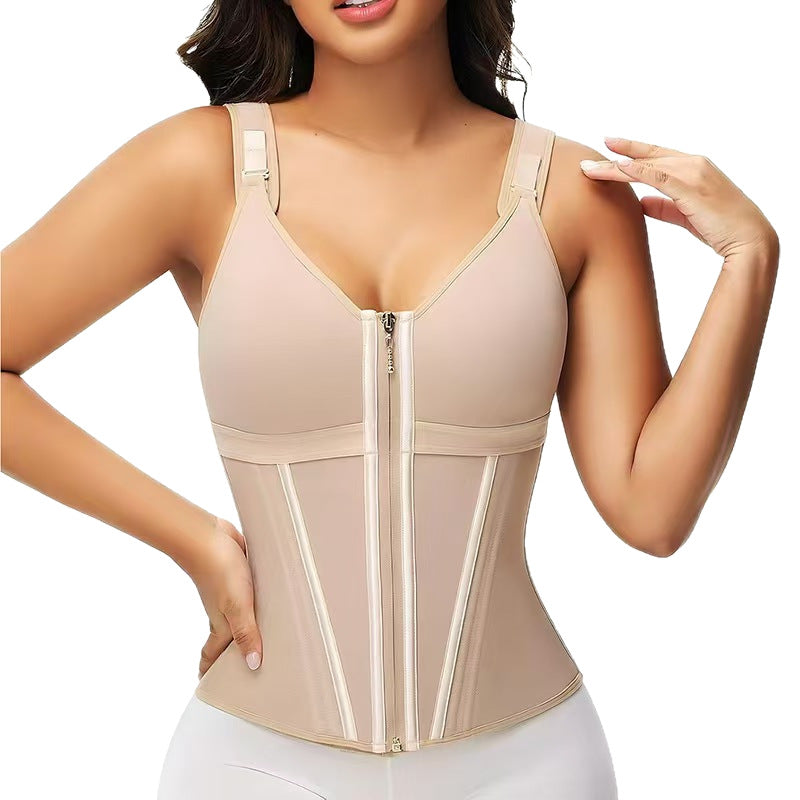 Tight waist cinching vest for women